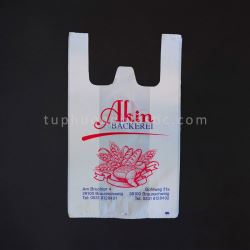 White T-shirt Bag Printed 2c2s