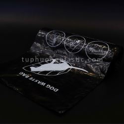 Black Dog Waste Bag 